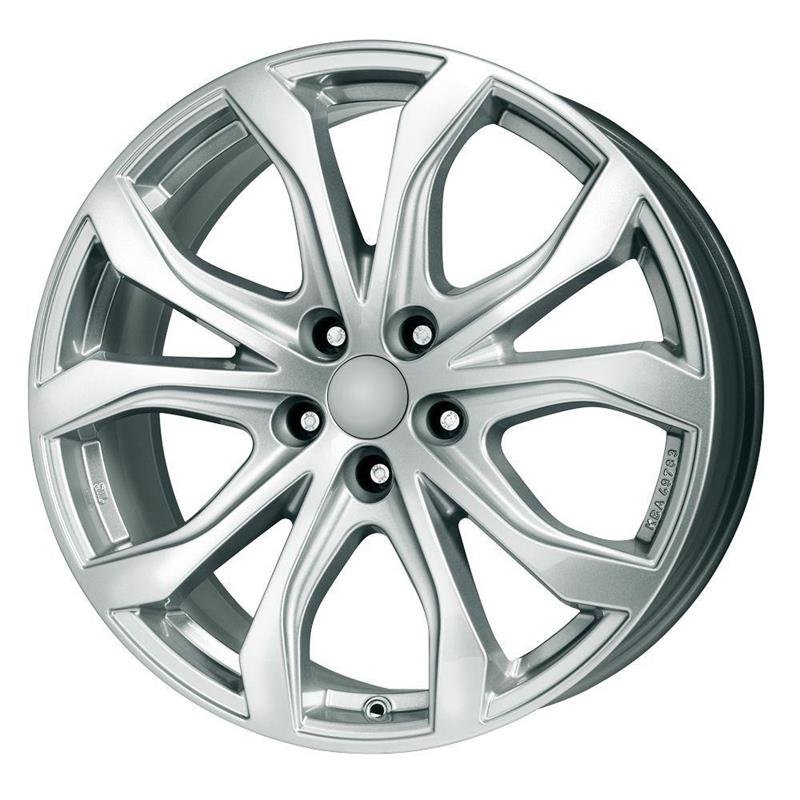 Alutec W10X 2022 polar-silver 9x20/5x108 D70.1 ET43  