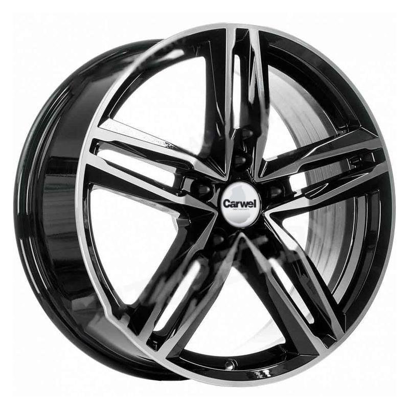 Carwel Malik 2022 Black Polished 7.5x18/5x112 D57.1 ET40  
