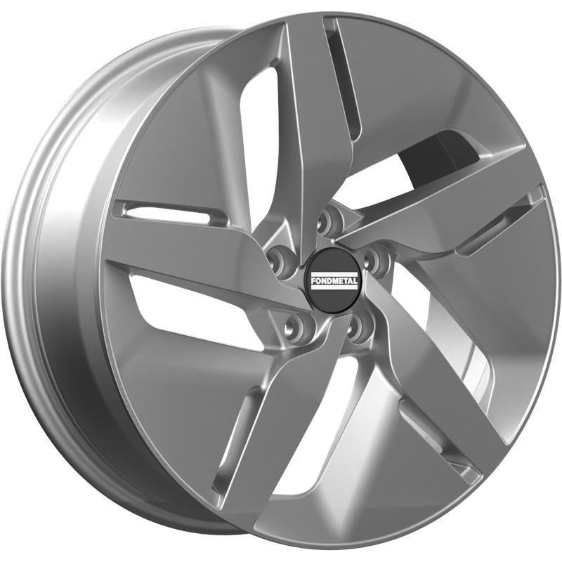 Fondmetal e-Joule 2022 Glossy Silver 7.5x19/5x112 D66.5 ET27  