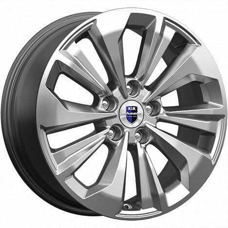 KiK Avior 2022 Hyper Silver 7x17/5x114.3 D67.1 ET45  