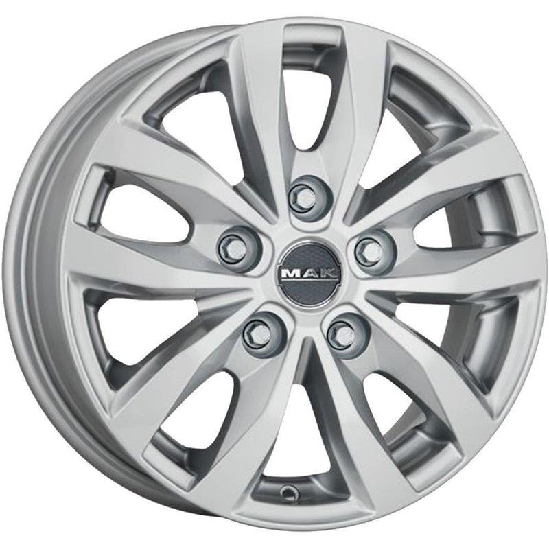MAK Load 5 2022 Silver 6.5x15/5x160 D65.1 ET58  