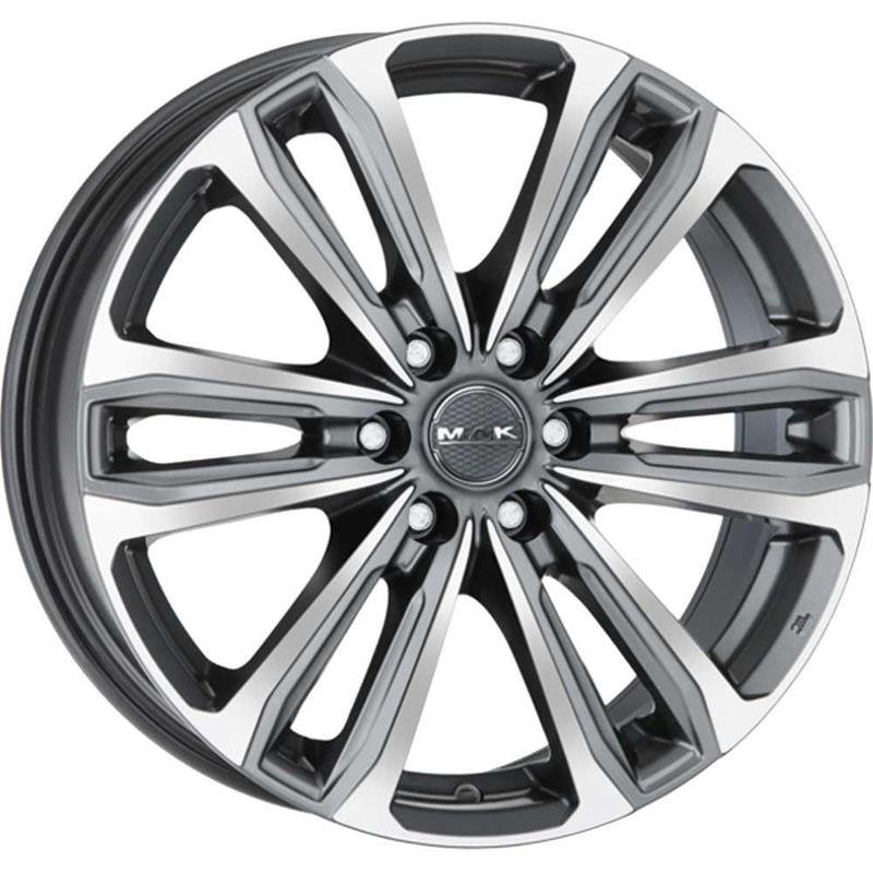MAK Safari6 2022 Gun Met-Mirror Face 8x18/6x139.7 D93.1 ET50  