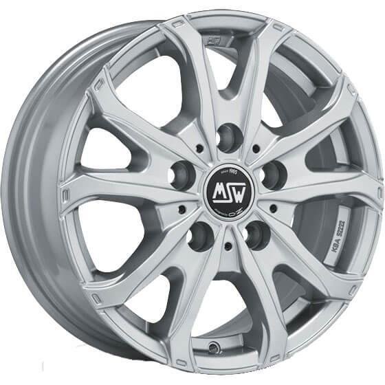 MSW 48 Van 2022 Full Silver 7x17/5x160 D65.1 ET55  