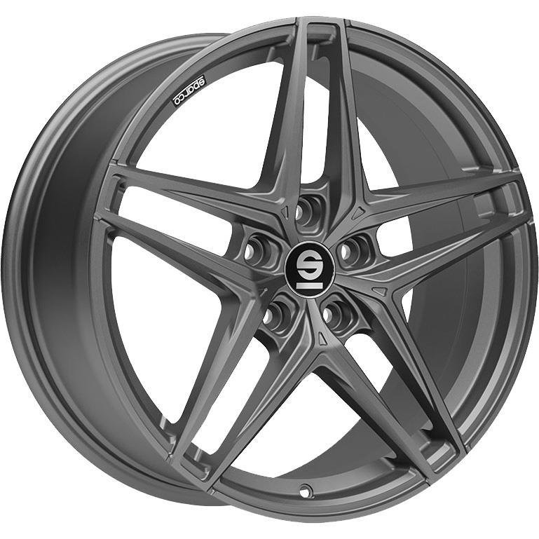 Sparco Record 2021 Matt Graphite 7.5x17/5x112 D73.1 ET48  